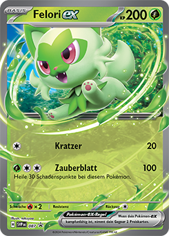 Pokémon Entwicklungen in Paldea Einzelkarten Fullart/EX (DE)