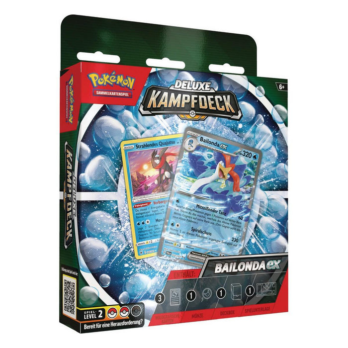 Pokémon Deluxe Kampfdeck Bailonda‑ex / Maskagato‑ex (DE)