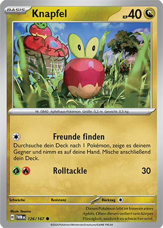 Pokémon Maskerade im Zwielicht Basis-Karten nach Wahl Nr.: 126 - 140 (DE)