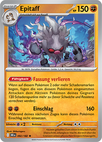 Pokémon Ewige Rivalen holografische Karten nach Wahl (DE)