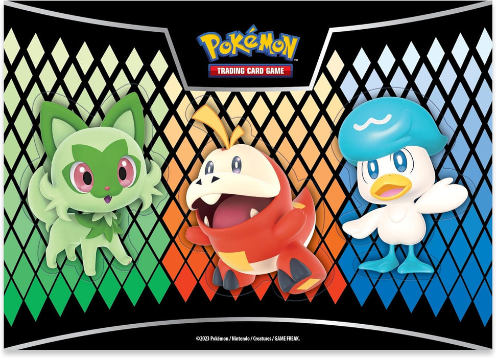 Pokémon Karmesin & Purpur Collectors Chest Sammelkoffer 2023 Felori/Krokel/Kwaks (DE)