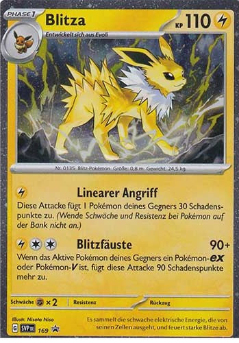 Pokémon Prismatische Entwicklungen Holografische Karten nach Wahl (DE)