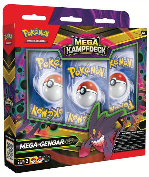 Pokémon Mega-Kampfdeck Mega-Gengar ex (DE)