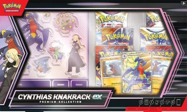 Pokémon Cynthias Knakrack-ex Premium-Kollektion (DE)