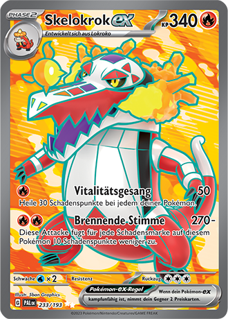 Pokémon Entwicklungen in Paldea Einzelkarten Fullart/EX (DE)