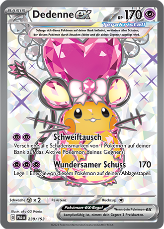 Pokémon Entwicklungen in Paldea Einzelkarten Fullart/EX (DE)