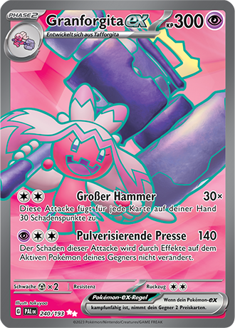Pokémon Entwicklungen in Paldea Einzelkarten Fullart/EX (DE)