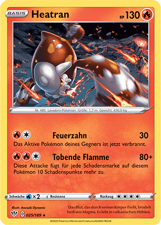Pokémon Flammende Finsternis Reverse-Holo Karten nach Wahl (DE)