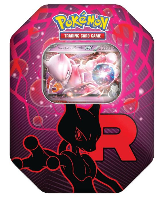 Pokémon Team Rocket Mewtu ex Tin (DE)