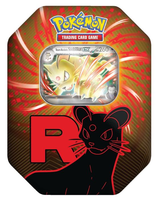 Pokémon Team Rocket Snobilikat ex Tin (DE)