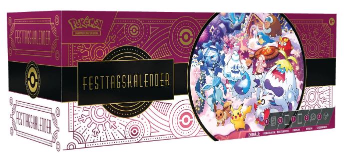 Pokémon Adventskalender Festtagskalender 2025 (DE)