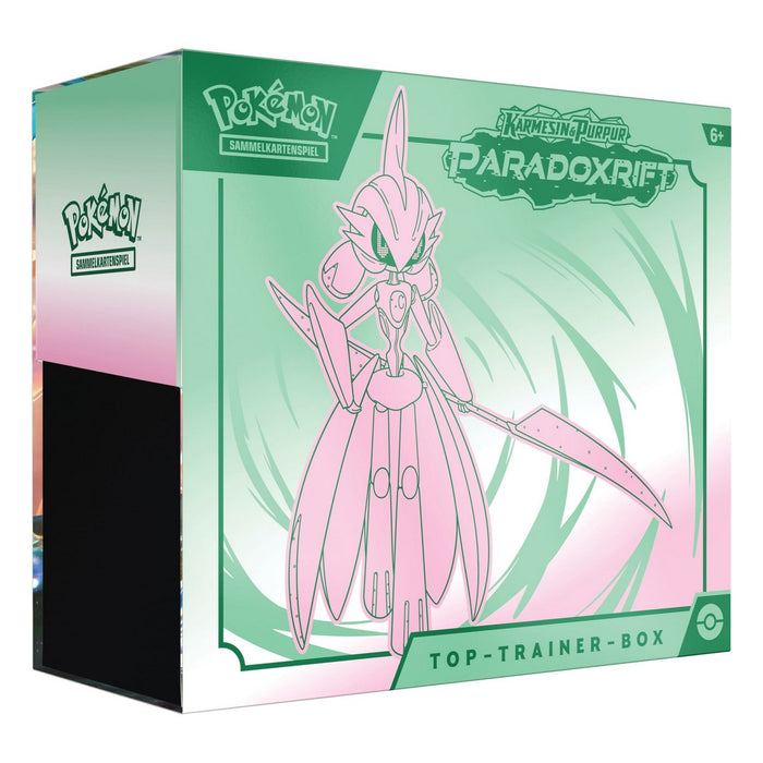 Pokémon Paradoxrift Top-Trainer-Box Eisenkrieger Zukunft (DE)