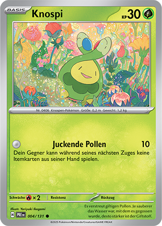 Pokémon Prismatische Entwicklungen Basis Karten nach Wahl (DE)