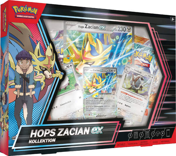 Pokémon Hops Zacian-ex Kollektion (DE)