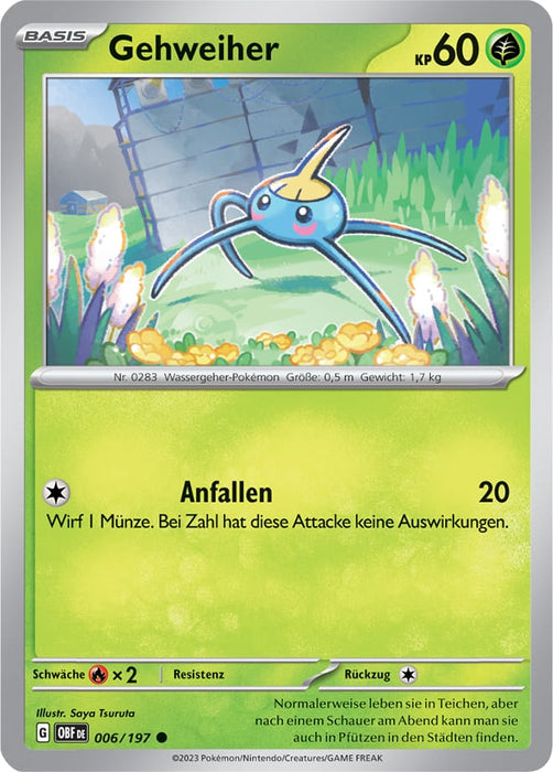 POKÉMON OBSIDIANFLAMMEN EINZELKARTEN NACH WAHL Nr. 01-111 (DE)