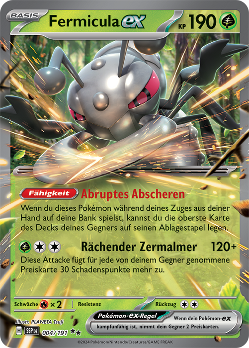 Pokémon Stürmische Funken Fullart/EX Karten nach Wahl (DE)