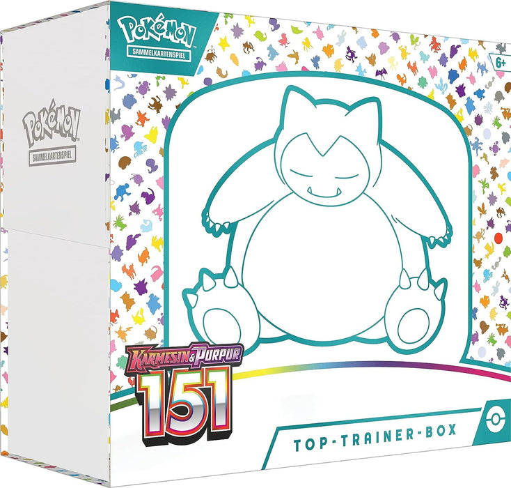 Pokémon Karmesin & Purpur 151 Top-Trainer-Box (DE)