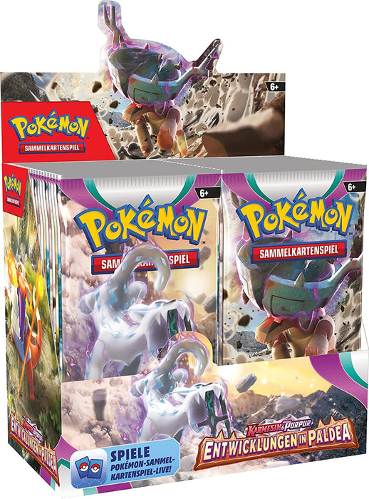 Pokémon Entwicklungen in Paldea 36er Display (DE)