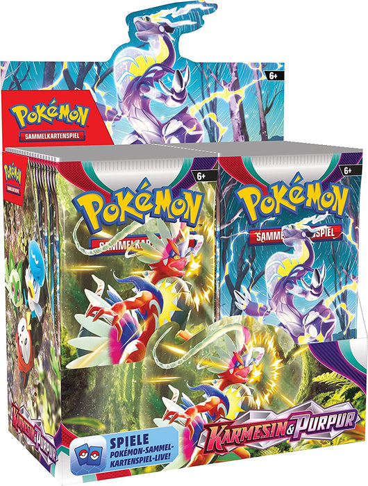 Pokémon Karmesin & Purpur 36er Booster Display (DE)
