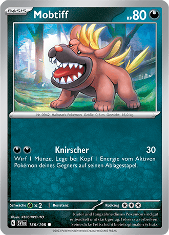 Pokémon Karmesin & Purpur Basis Karten nach Wahl Nr.  (DE)