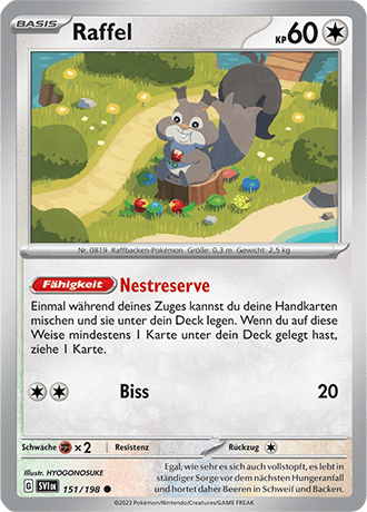 Pokémon Karmesin & Purpur Basis Karten nach Wahl Nr.  (DE)