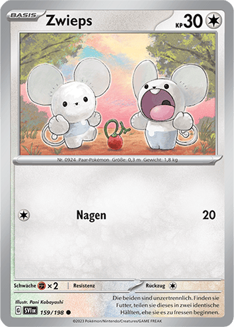 Pokémon Karmesin & Purpur Basis Karten nach Wahl Nr.  (DE)