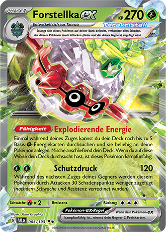 Pokémon Entwicklungen in Paldea Einzelkarten Fullart/EX (DE)