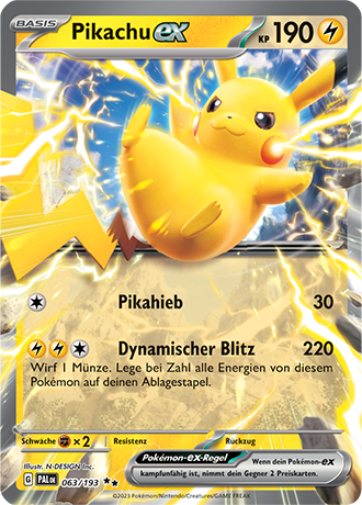 Pokémon Entwicklungen in Paldea Einzelkarten Fullart/EX (DE)