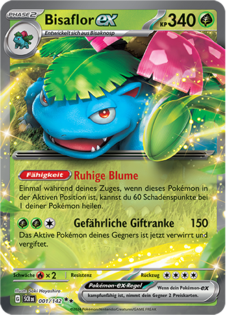 Pokémon Stellarkrone Fullart/EX Karten nach Wahl (DE)