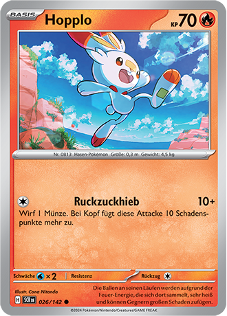 Pokémon Stellarkrone Basis-Karten nach Wahl Nr. 002- 127 (DE)
