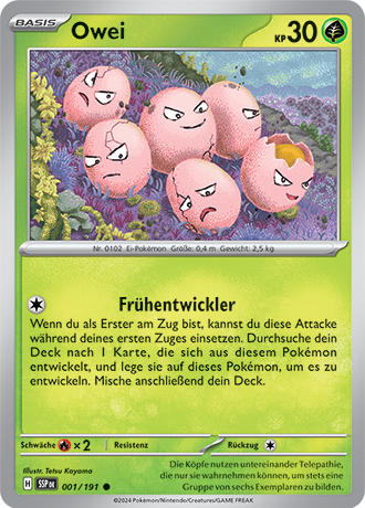 Pokémon Stürmische Funken Basis-Karten nach Wahl Nr. 001-121 (DE)