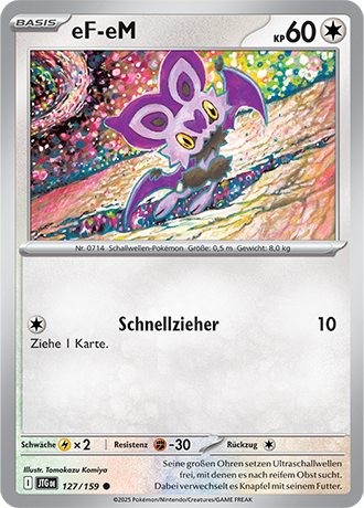 Pokémon Reisegefährten Reverse-Holo Karten nach Wahl Nr. 116-141 (DE)