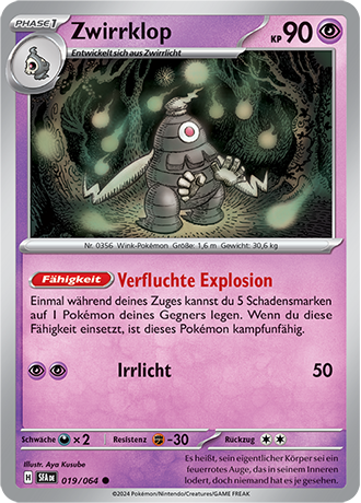 Pokémon Nebel der Sagen Basis-Karten nach Wahl Nr. 001- 053 (DE)