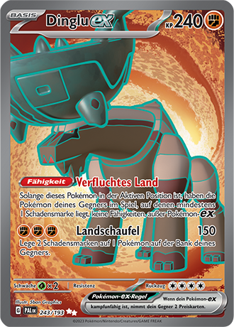Pokémon Entwicklungen in Paldea Einzelkarten Fullart/EX (DE)