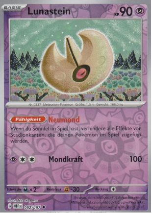 POKÉMON OBSIDIANFLAMMEN EINZELKARTEN REVERSE-HOLO Erweiterung (DE)