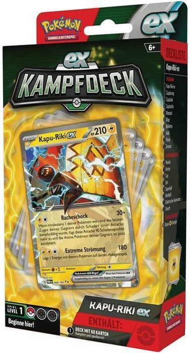 Pokémon Kampfdeck Kapu-Riki-ex / Eisenblatt-ex (DE)