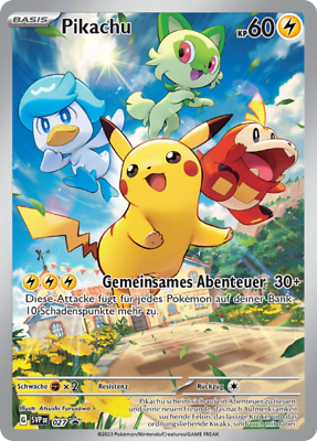 Pokémon Entwicklungen in Paldea Einzelkarten Fullart/EX (DE)