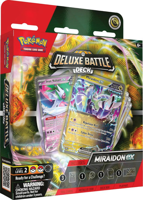 Pokémon Deluxe Kampfdeck Miraidon-ex oder Koraidon-ex (DE)