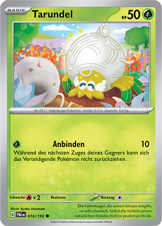 Pokémon Entwicklungen in Paldea Basis-Karten nach Wahl Nr. 01-125 (DE)