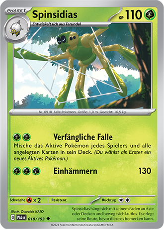 Pokémon Entwicklungen in Paldea Basis-Karten nach Wahl Nr. 01-125 (DE)