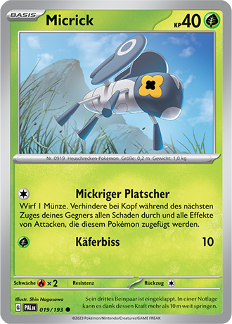 Pokémon Entwicklungen in Paldea Basis-Karten nach Wahl Nr. 01-125 (DE)