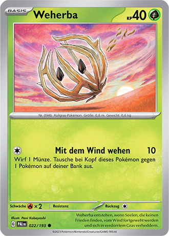 Pokémon Entwicklungen in Paldea Basis-Karten nach Wahl Nr. 01-125 (DE)