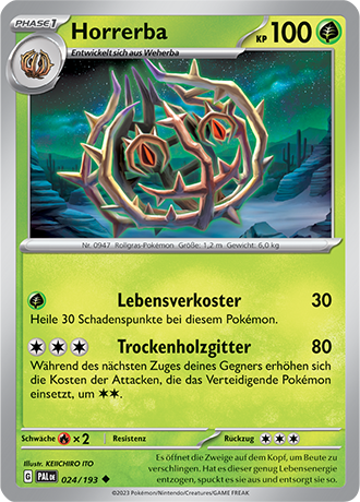Pokémon Entwicklungen in Paldea Basis-Karten nach Wahl Nr. 01-125 (DE)