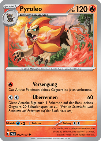 Pokémon Entwicklungen in Paldea Basis-Karten nach Wahl Nr. 01-125 (DE)