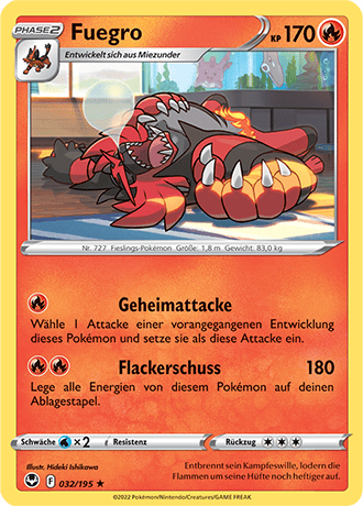 Pokémon Silberne Sturmwinde Basis-Karten nach Wahl Nr. 001- 127 (DE)