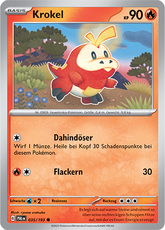 Pokémon Entwicklungen in Paldea Basis-Karten nach Wahl Nr. 01-125 (DE)