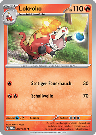 Pokémon Entwicklungen in Paldea Basis-Karten nach Wahl Nr. 01-125 (DE)