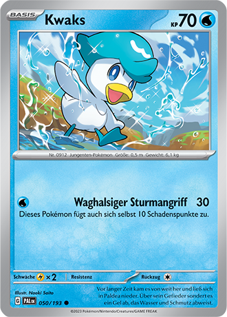 Pokémon Entwicklungen in Paldea Basis-Karten nach Wahl Nr. 01-125 (DE)