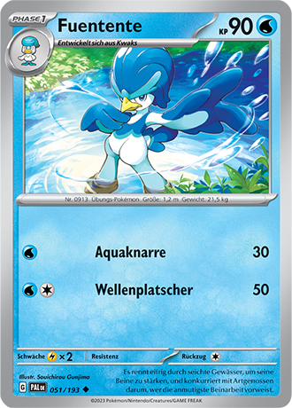 Pokémon Entwicklungen in Paldea Basis-Karten nach Wahl Nr. 01-125 (DE)