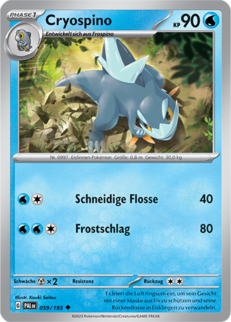 Pokémon Entwicklungen in Paldea Basis-Karten nach Wahl Nr. 01-125 (DE)